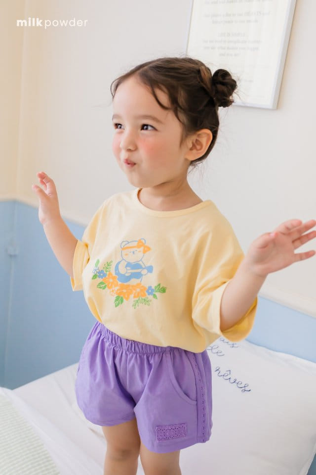 Milk Powder - Korean Children Fashion - #kidsshorts - Merru Pants - 5