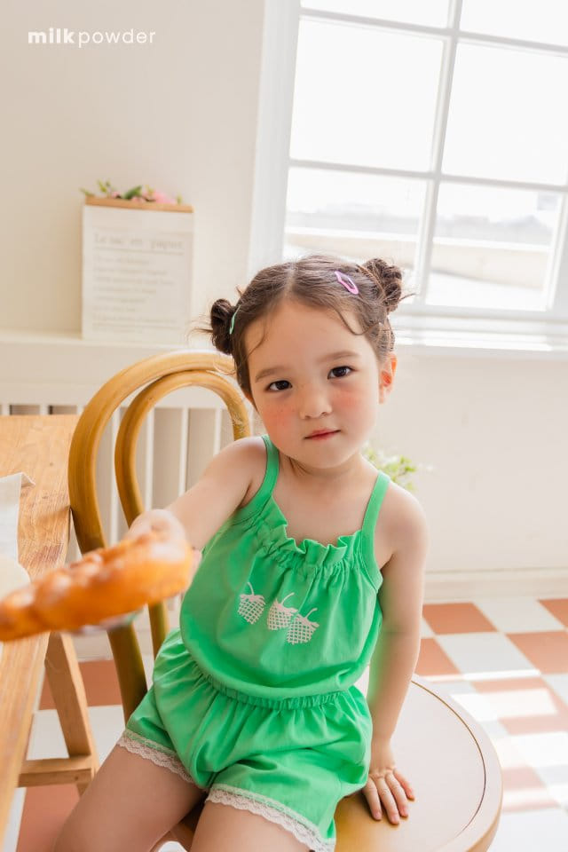 Milk Powder - Korean Children Fashion - #kidzfashiontrend - Berry Tee - 6