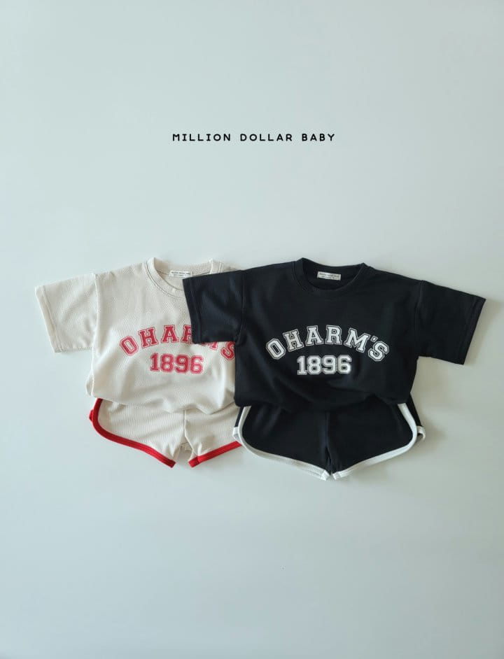 Million Dollar Baby - Korean Children Fashion - #kidzfashiontrend - Aromi Top Bottom Set