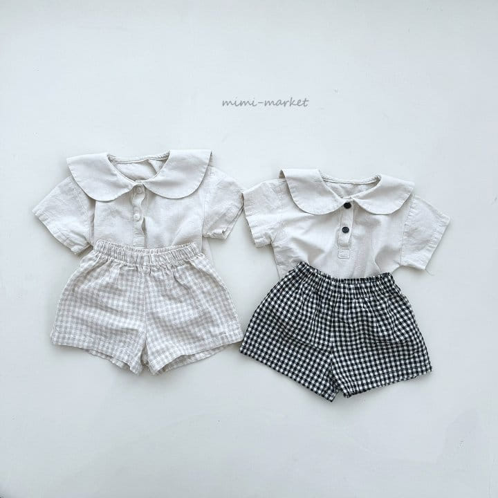 Mimi Market - Korean Baby Fashion - #babyfever - Sera 1/2 Top Bottom Set