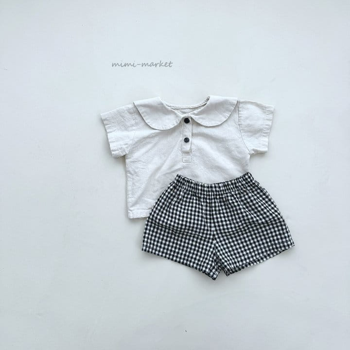 Mimi Market - Korean Baby Fashion - #babyoutfit - Sera 1/2 Top Bottom Set - 6