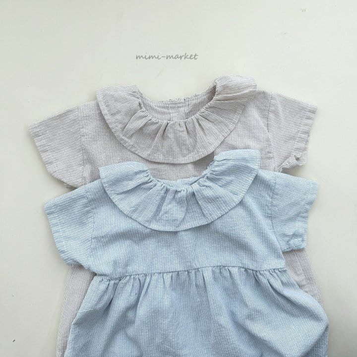 Mimi Market - Korean Baby Fashion - #babywear - Marine One-Piece - 5