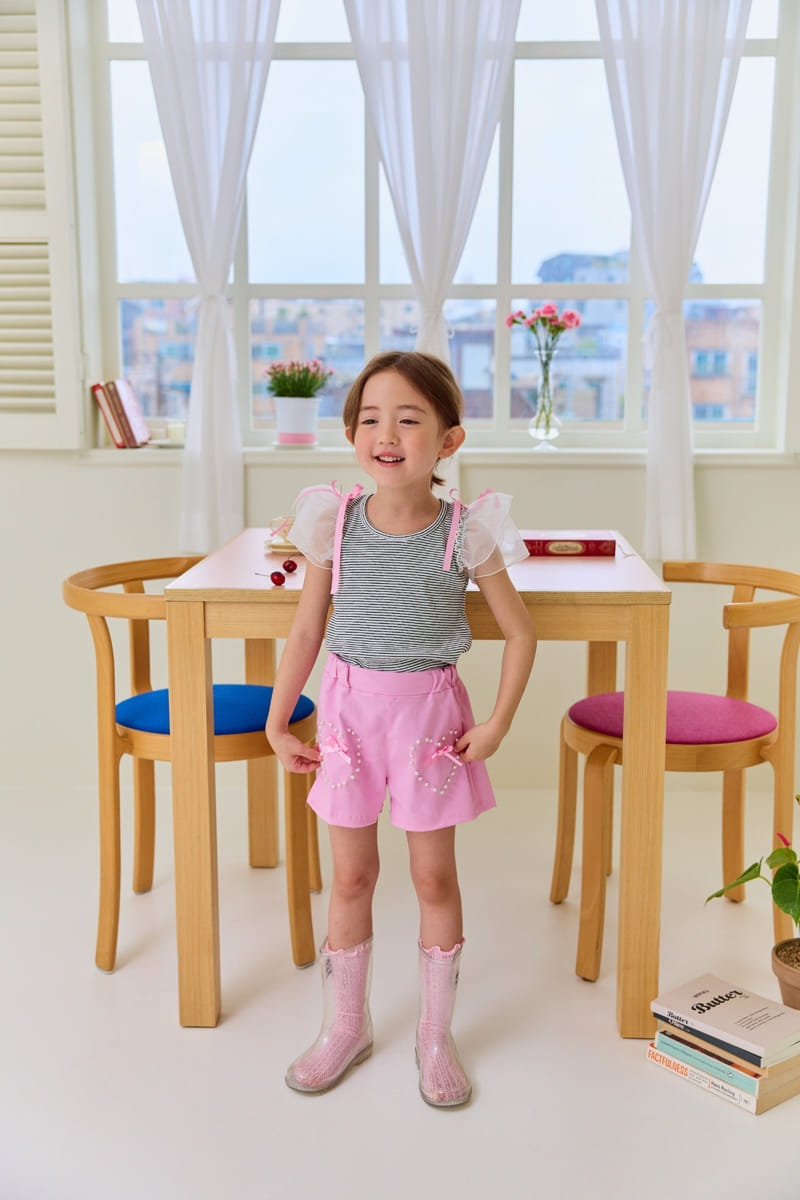 Miniature - Korean Children Fashion - #childrensboutique - Shine Pearl Pants