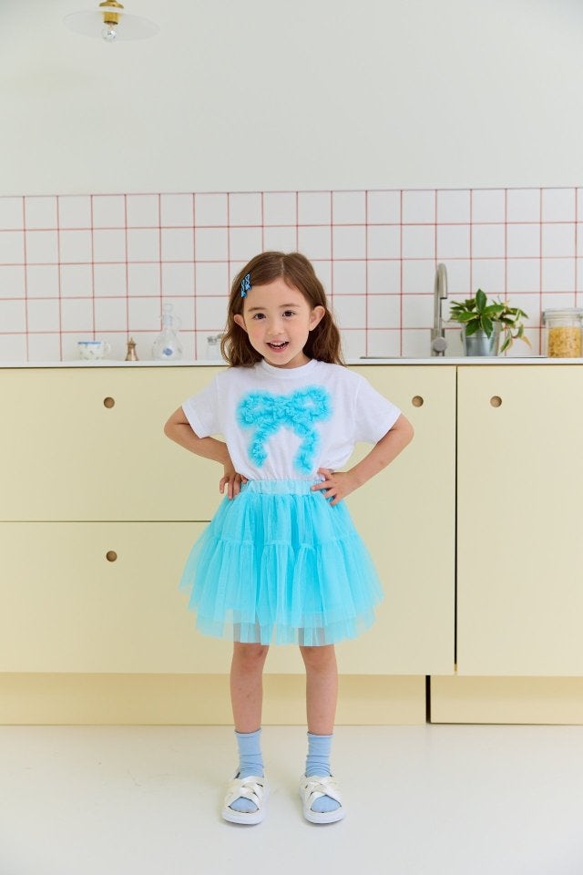 Miniature - Korean Children Fashion - #fashionkids - Honey Ribbon Tee - 3