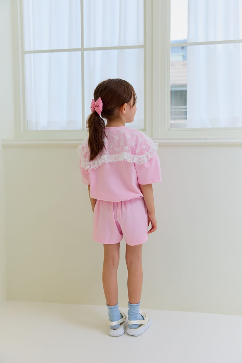 Miniature - Korean Children Fashion - #magicofchildhood - Cottom Candy Top Bottom Set - 7