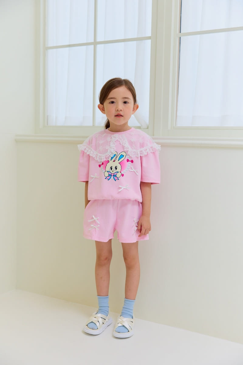 Miniature - Korean Children Fashion - #todddlerfashion - Cottom Candy Top Bottom Set - 10