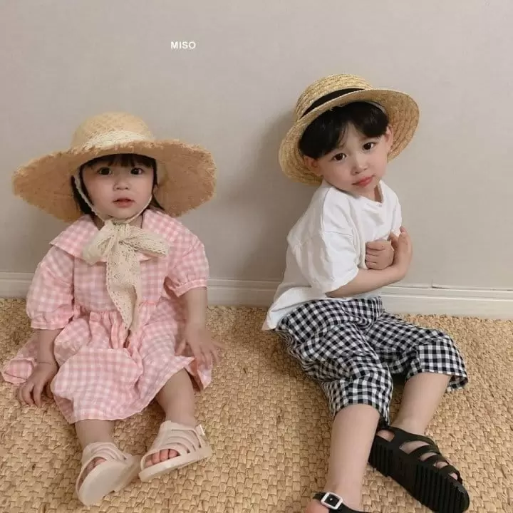 Miso - Korean Children Fashion - #childofig - Mari Straw Hat With Mom - 9