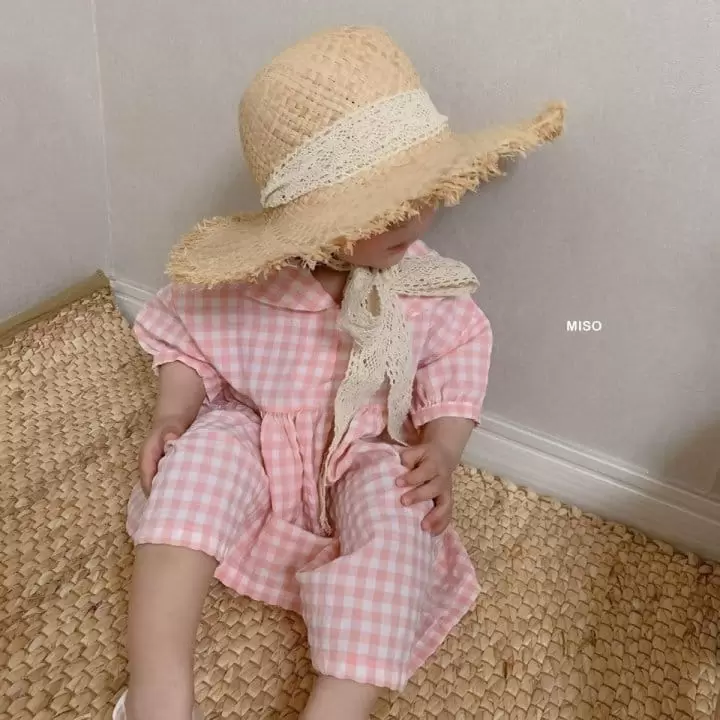 Miso - Korean Children Fashion - #kidzfashiontrend - Mari Straw Hat With Mom - 3