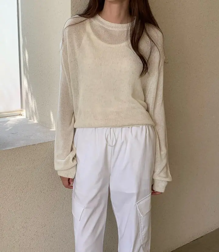 Moani - Korean Women Fashion - #womensfashion - Summer L Snad Knit - 5