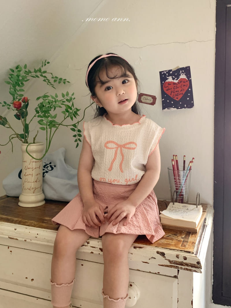 Momo Ann - Korean Children Fashion - #childofig - Onew Sleeveless Tee - 6