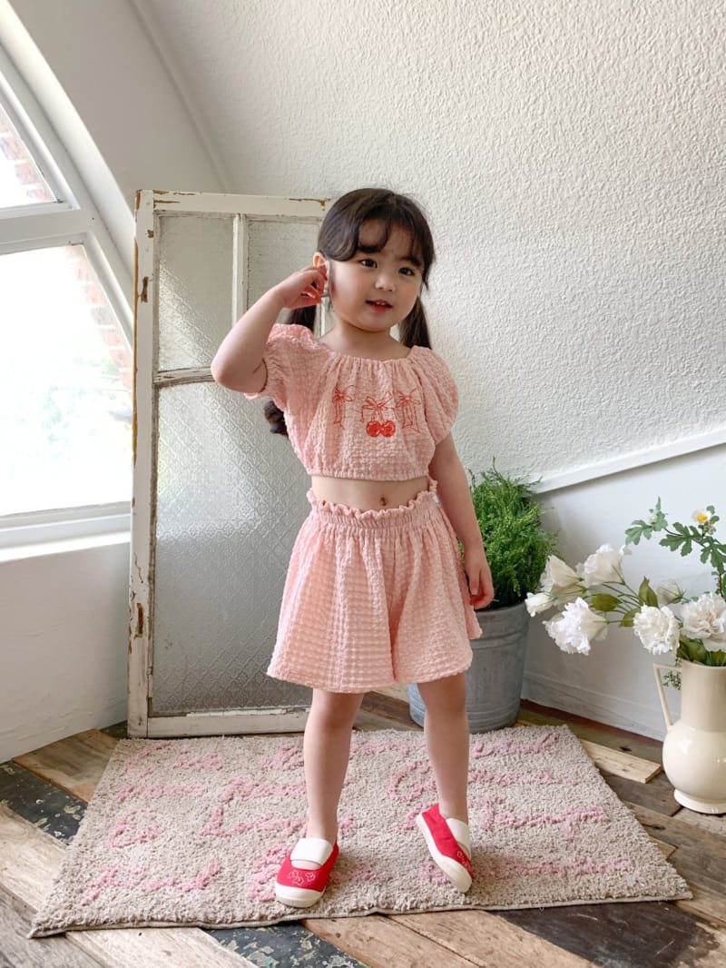 Momo Ann - Korean Children Fashion - #childofig - Winkle Top Bottom SET - 5