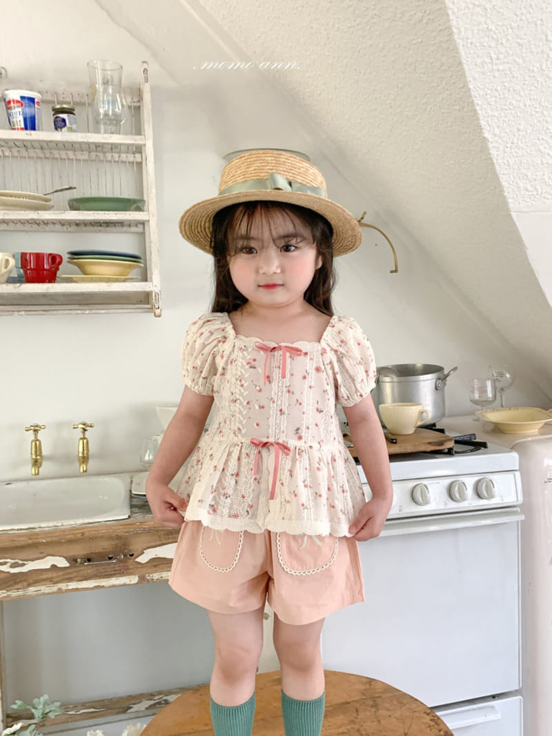 Momo Ann - Korean Children Fashion - #childofig - Peach Shorts - 8