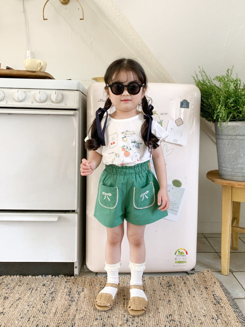 Momo Ann - Korean Children Fashion - #childofig - Peach Shorts - 9