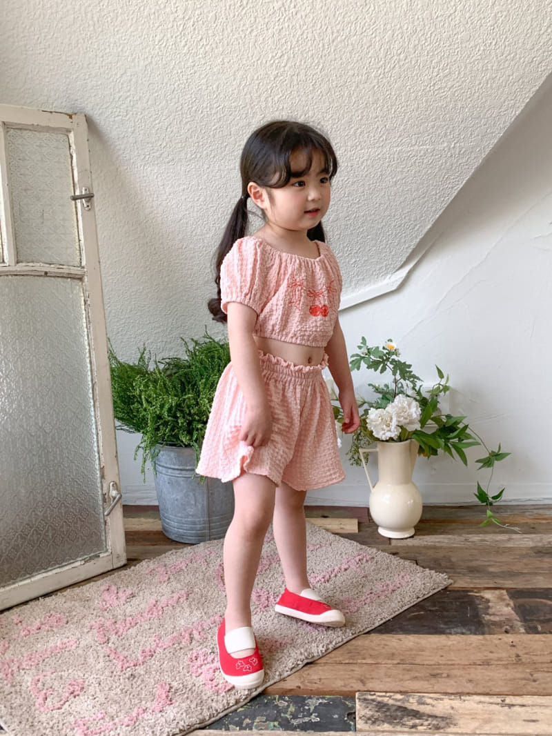 Momo Ann - Korean Children Fashion - #childrensboutique - Winkle Top Bottom SET - 6