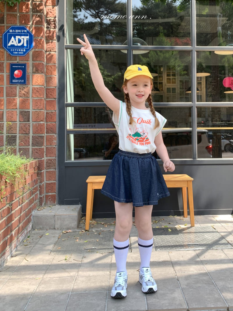 Momo Ann - Korean Children Fashion - #kidsshorts - Toto Sleeveless Tee - 5