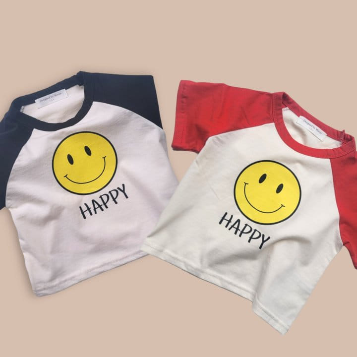 Moran - Korean Children Fashion - #childofig - Smile Tee - 6