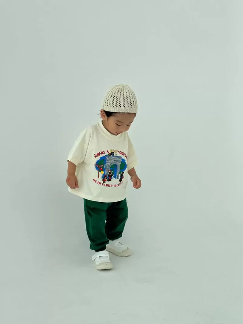 Moran - Korean Children Fashion - #designkidswear - Family Bear Tee - 11