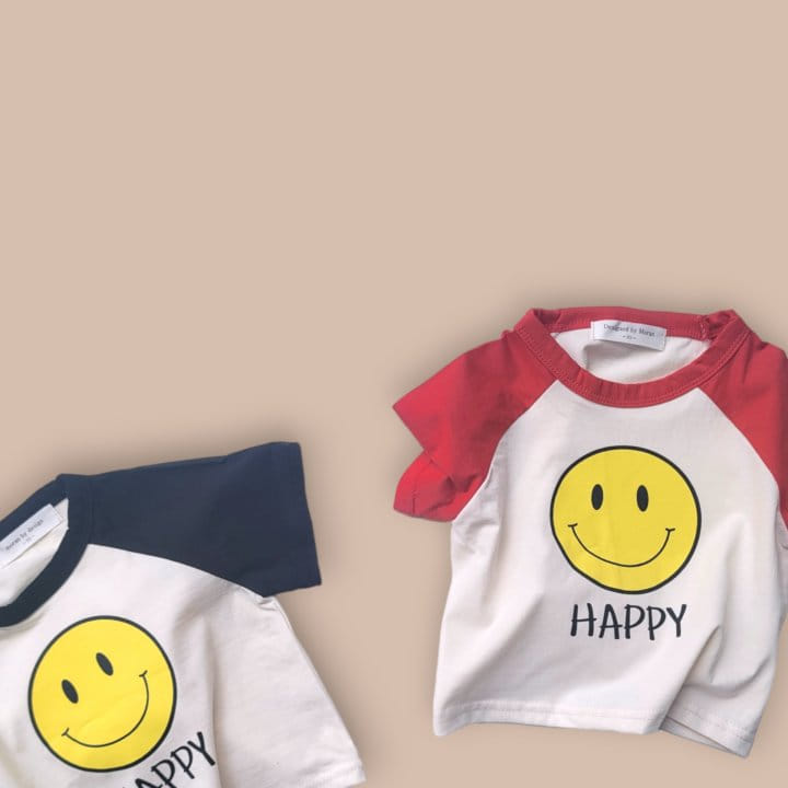 Moran - Korean Children Fashion - #littlefashionista - Smile Tee - 2