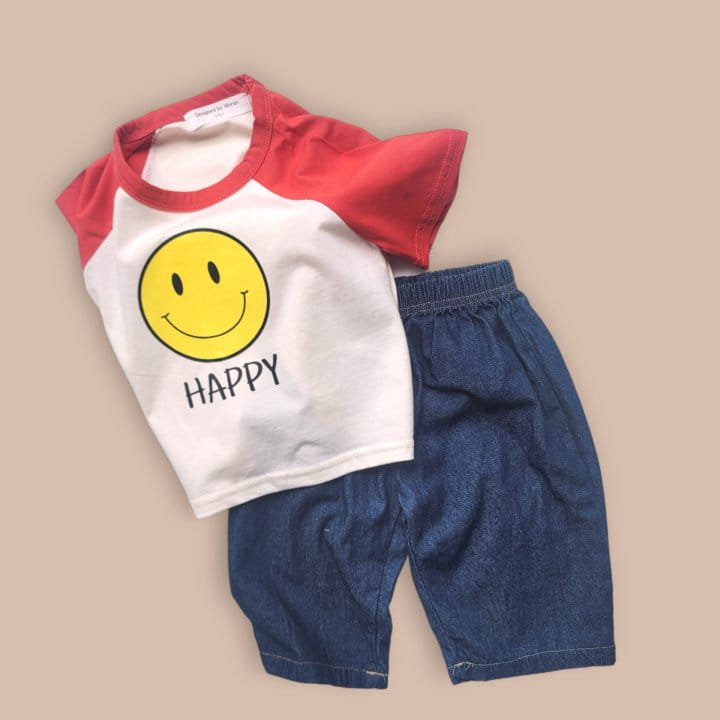 Moran - Korean Children Fashion - #magicofchildhood - Smile Tee - 3