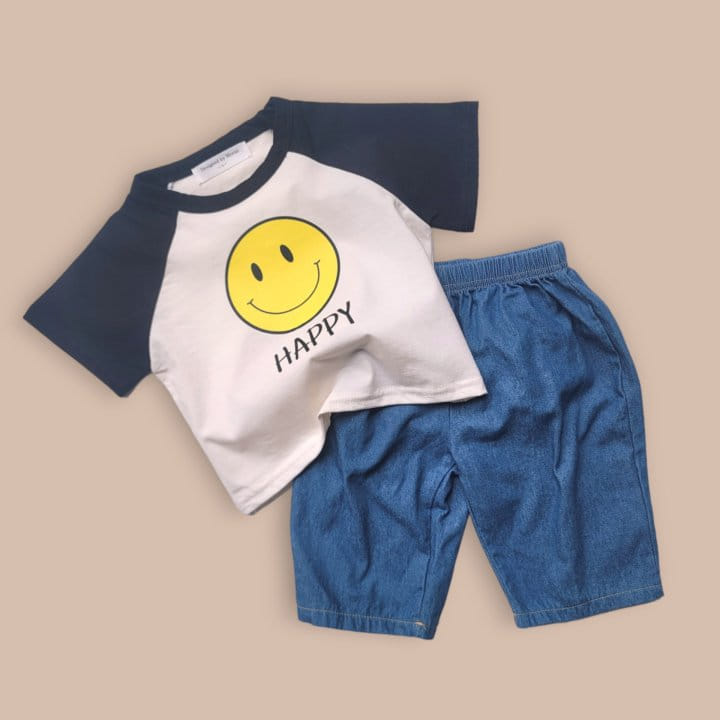 Moran - Korean Children Fashion - #magicofchildhood - Smile Tee - 4