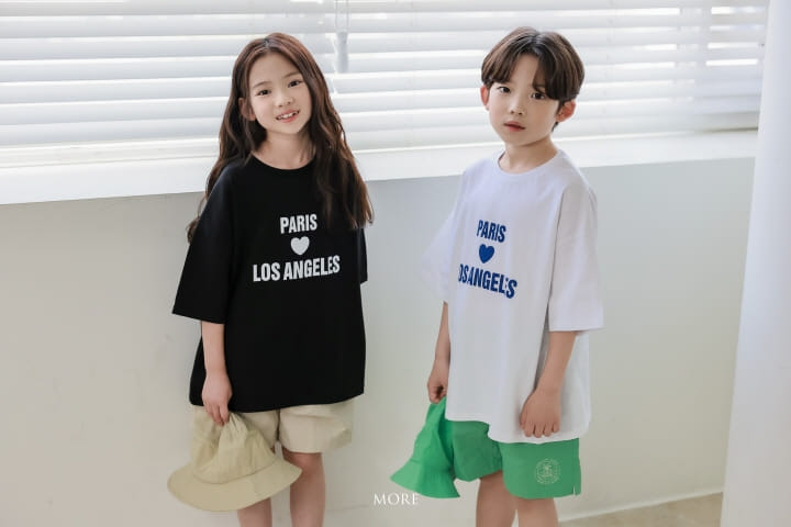 More - Korean Children Fashion - #childofig - Los Angeles Short Tee - 3