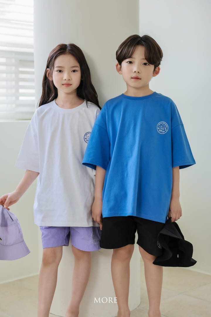 More - Korean Children Fashion - #childofig - Board Short Sleeve Tee - 5