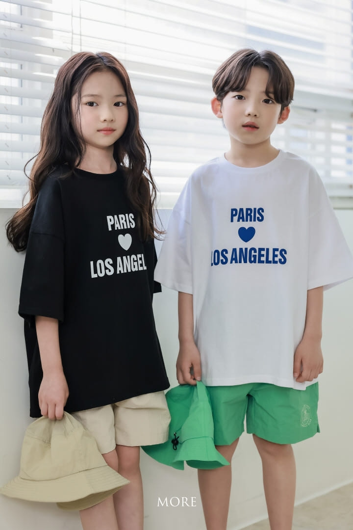 More - Korean Children Fashion - #childofig - Los Angeles Short Tee - 4