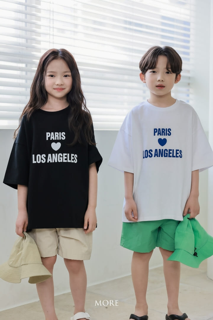 More - Korean Children Fashion - #discoveringself - Los Angeles Short Tee - 6