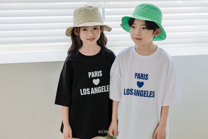 More - Korean Children Fashion - #kidzfashiontrend - Los Angeles Short Tee - 10