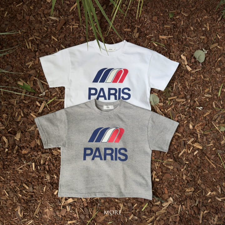 More - Korean Children Fashion - #littlefashionista - Paris Short Sleeve Tee - 9