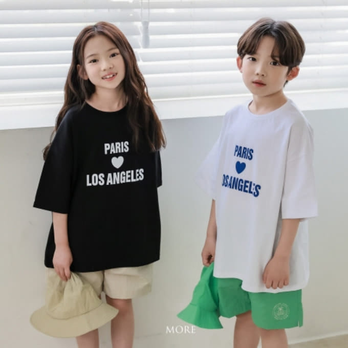 More - Korean Children Fashion - #toddlerclothing - Los Angeles Short Tee