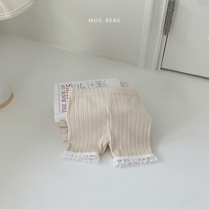 Mos Bebe - Korean Baby Fashion - #babyfashion - Pastel Half Leggings - 4