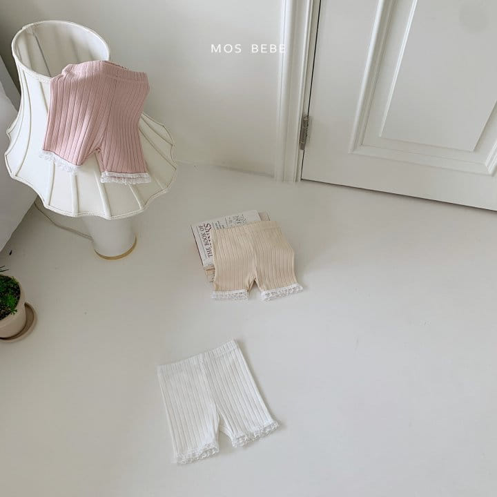 Mos Bebe - Korean Baby Fashion - #babyootd - Pastel Half Leggings - 8