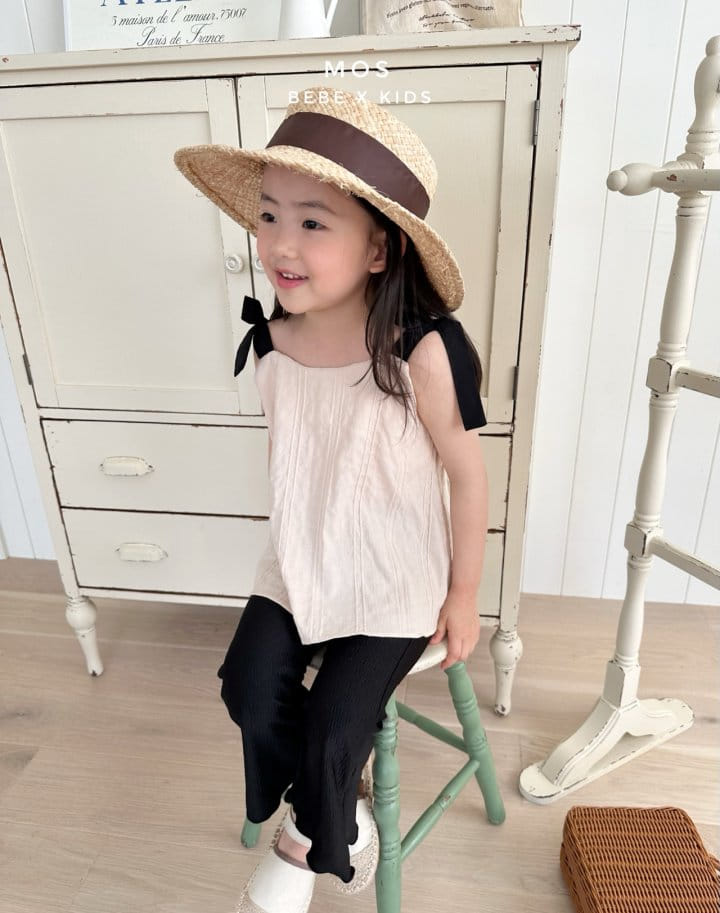 Mos Bebe - Korean Children Fashion - #Kfashion4kids - Ribbon Blouse