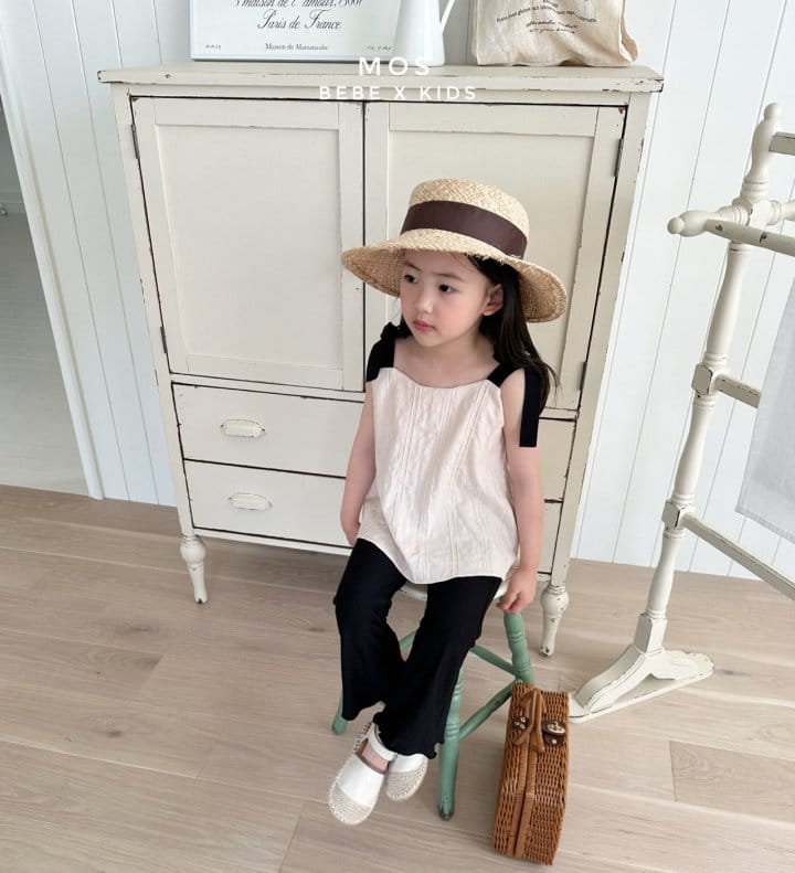 Mos Bebe - Korean Children Fashion - #magicofchildhood - Ribbon Blouse - 3