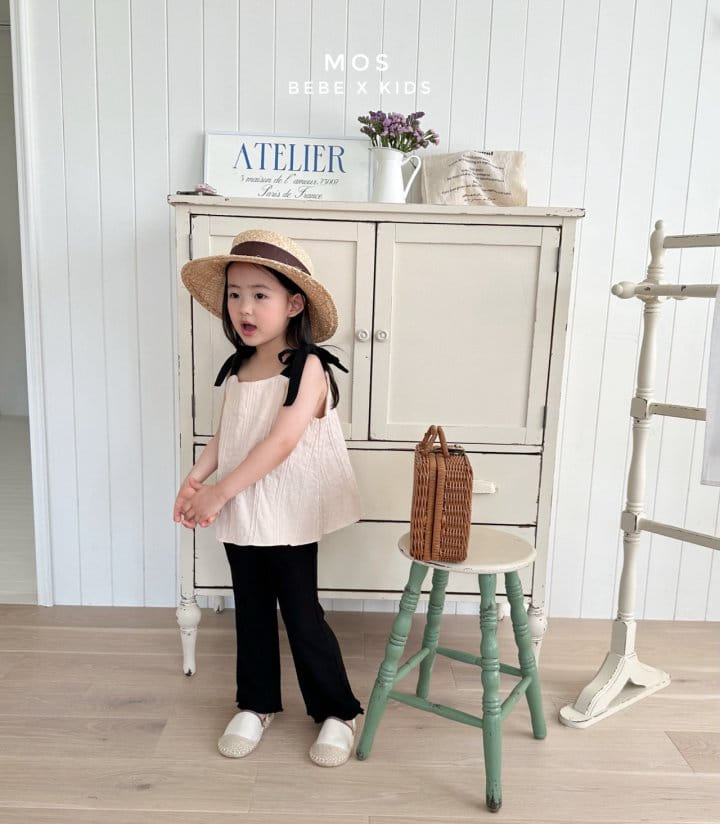 Mos Bebe - Korean Children Fashion - #prettylittlegirls - Ribbon Blouse - 5