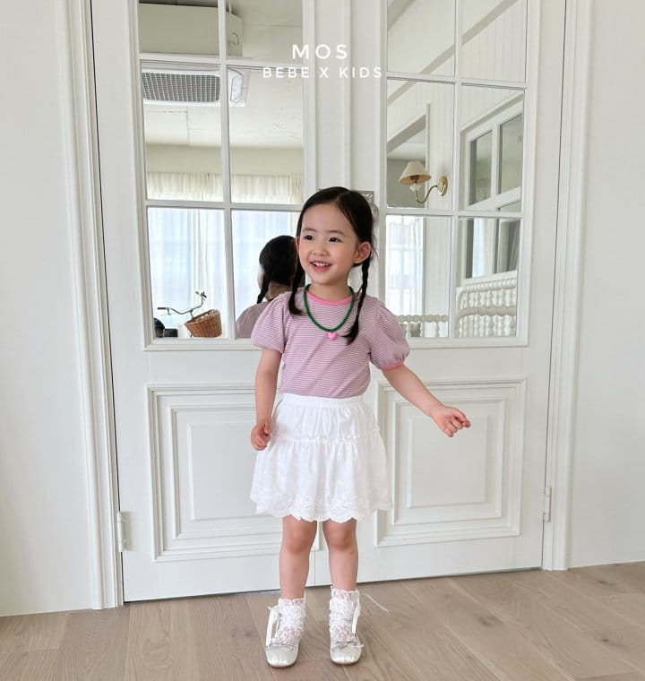 Mos Bebe - Korean Children Fashion - #prettylittlegirls - Salt Skirt Pants - 2