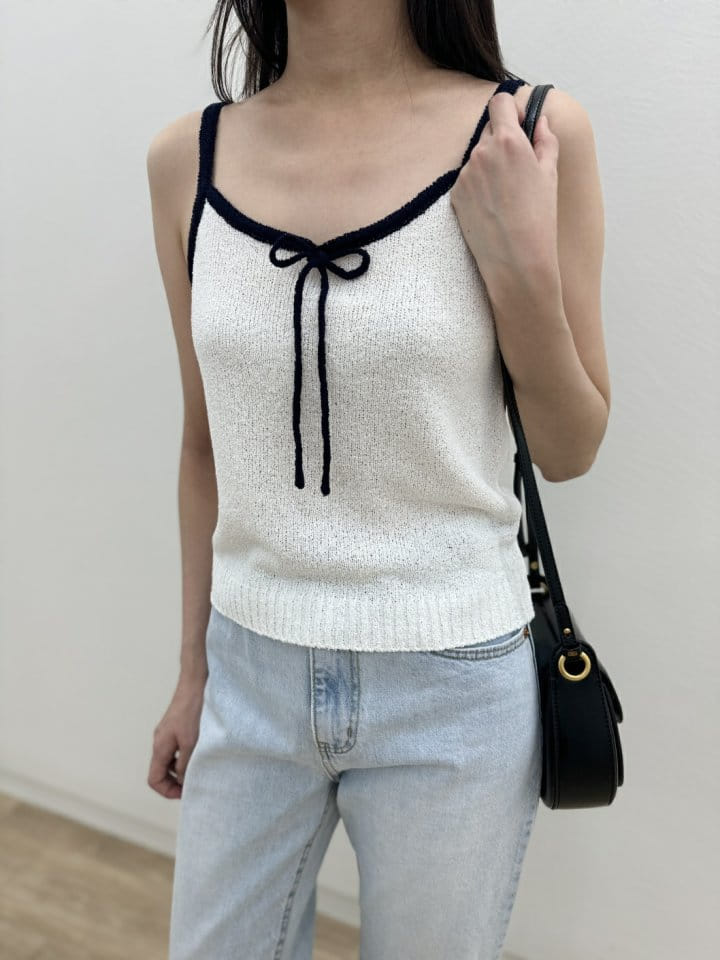 Most - Korean Women Fashion - #momslook - Color Ribbon Knit - 8