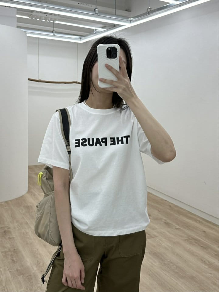 Most - Korean Women Fashion - #momslook - Pause Tee