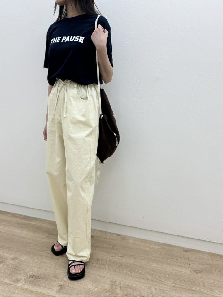 Most - Korean Women Fashion - #momslook - Pause Tee - 7