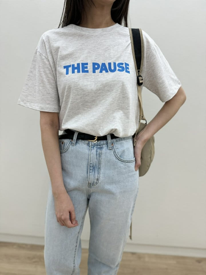 Most - Korean Women Fashion - #momslook - Pause Tee - 9