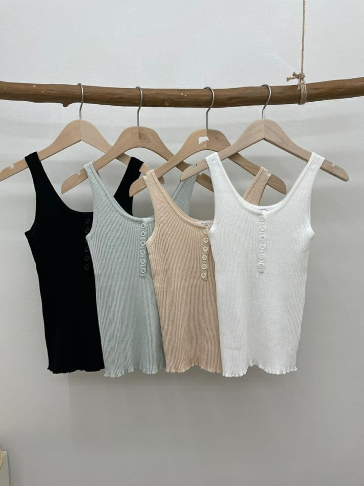 Most - Korean Women Fashion - #thatsdarling - Maison Sleeveless Tee - 6