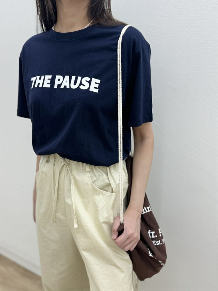 Most - Korean Women Fashion - #momslook - Pause Tee - 4