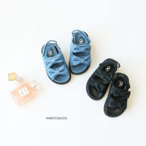 Namoo & Kids - Korean Children Fashion - #Kfashion4kids - Kamil Ribbon Velcro Sandals