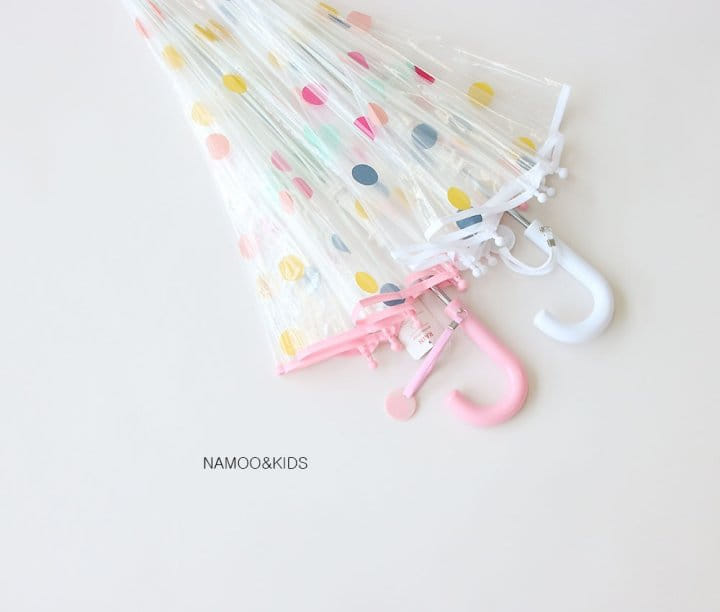 Namoo & Kids - Korean Children Fashion - #childofig - Clean Dot Umbrella 7817 - 7