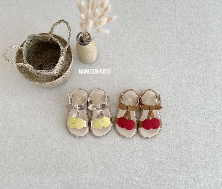 Namoo & Kids - Korean Children Fashion - #childofig - Cherry Sandals N-116