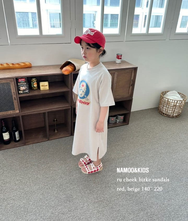 Namoo & Kids - Korean Children Fashion - #kidsshorts - Lu Check Berken Sandals N-112 - 5