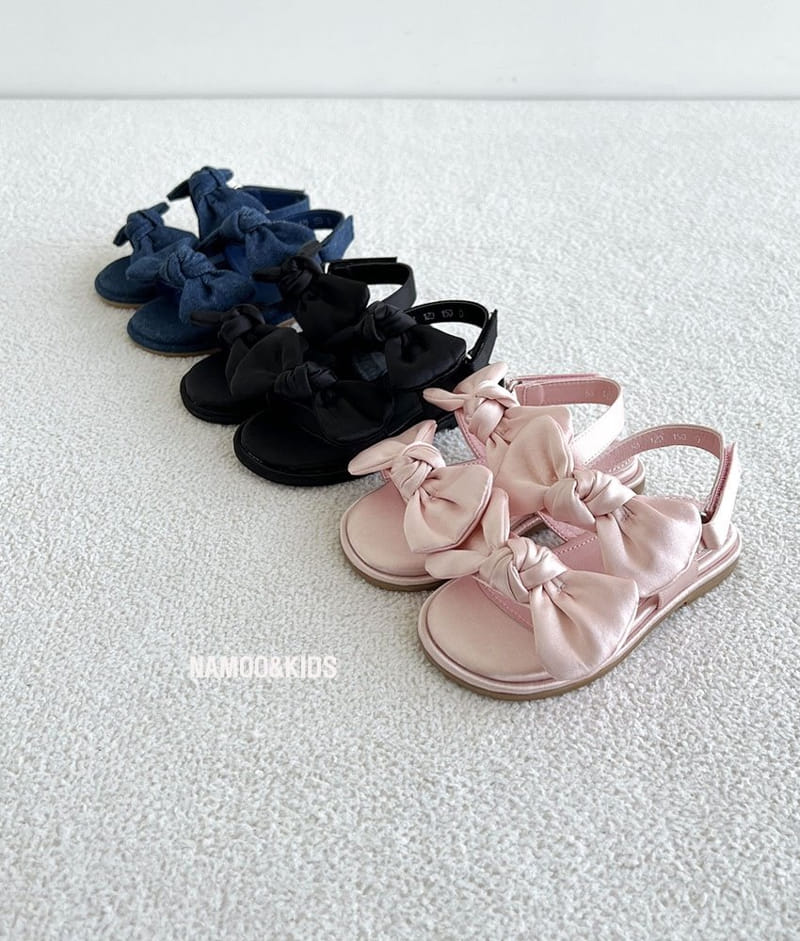 Namoo & Kids - Korean Children Fashion - #kidsshorts - Soy Ribbon Sandals N-120 - 10