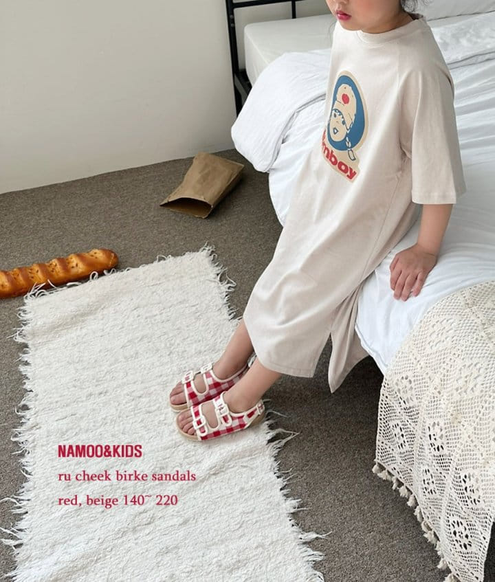 Namoo & Kids - Korean Children Fashion - #kidzfashiontrend - Lu Check Berken Sandals N-112 - 7