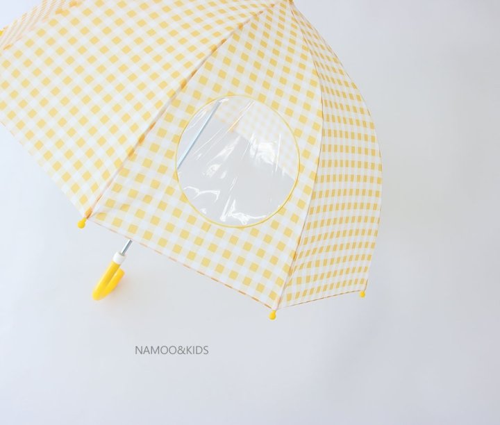 Namoo & Kids - Korean Children Fashion - #kidzfashiontrend - Check Umbrella 7808 - 2